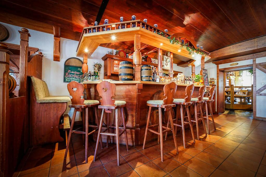 Brauerei Zwoenitz Hotel Bagian luar foto