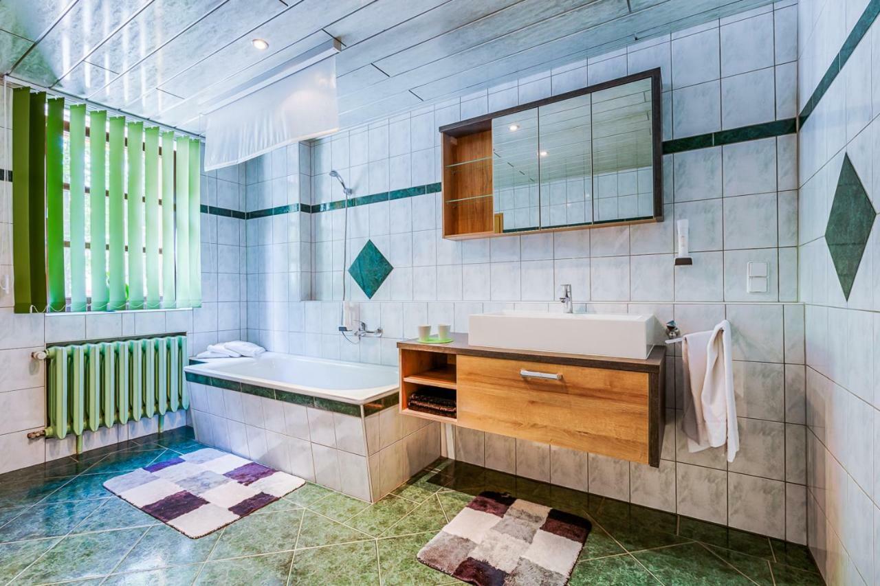 Brauerei Zwoenitz Hotel Bagian luar foto