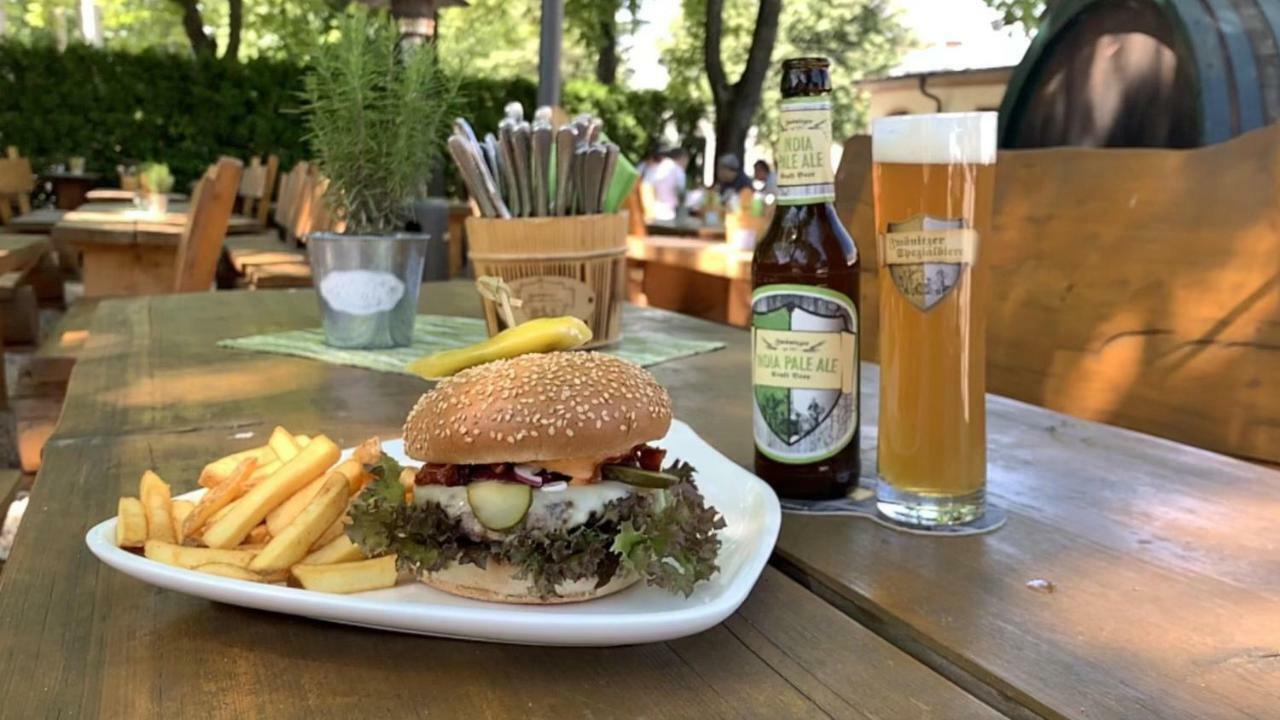 Brauerei Zwoenitz Hotel Bagian luar foto